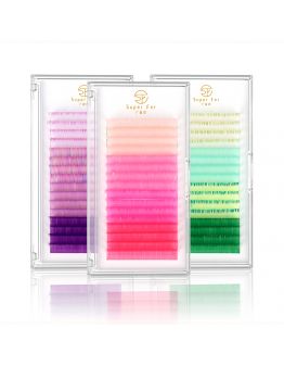EX-BLC01 colorful lash extension