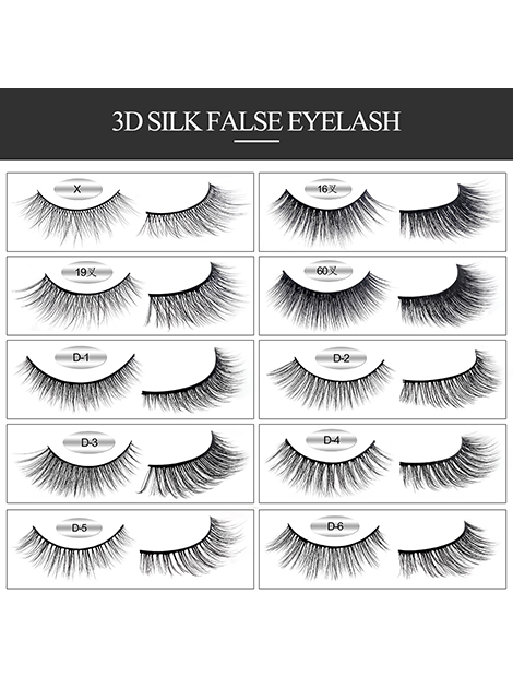 S-01 3D silk eyelashes