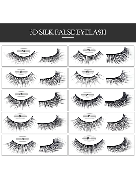 S-02 3D silk eyelashes