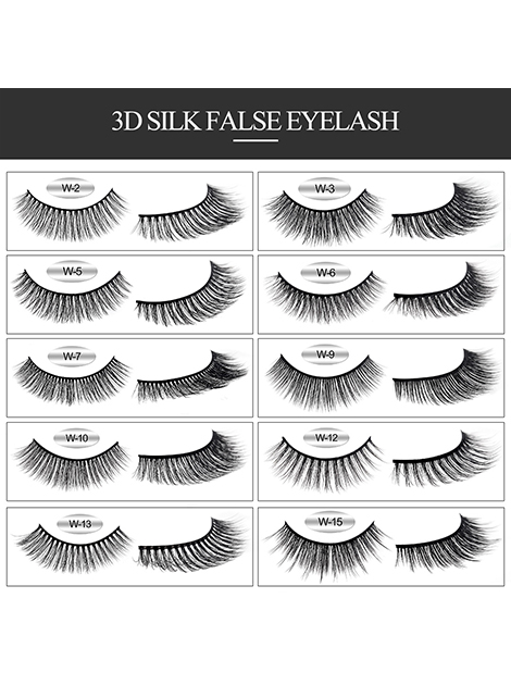 S-03 3D silk eyelashes