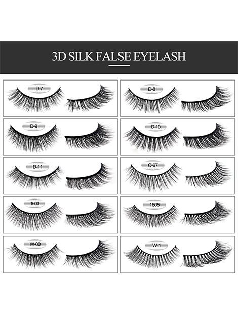 S-04 3D silk eyelashes