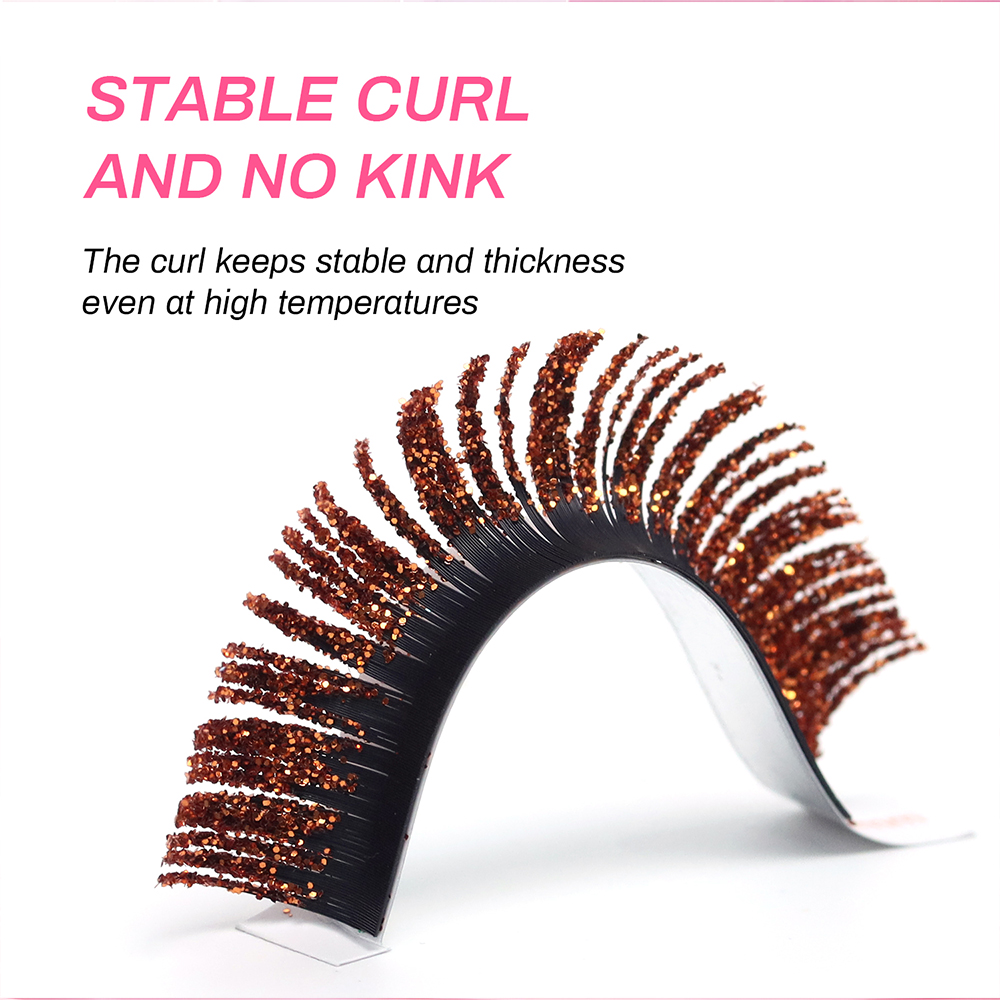 Gliter lash Extension